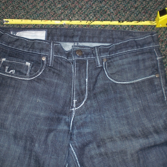 Iron Army Raw Denim Hiroito Straight Leg Jeans - Picture 3 of 8